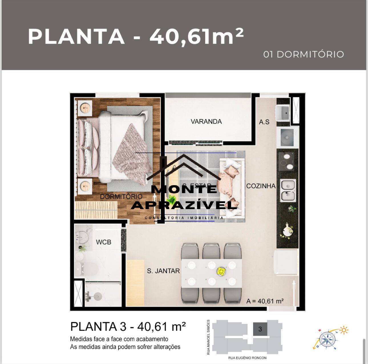 Apartamento à venda com 2 quartos, 57m² - Foto 13