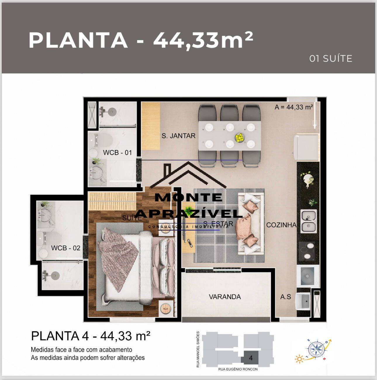 Apartamento à venda com 2 quartos, 57m² - Foto 15