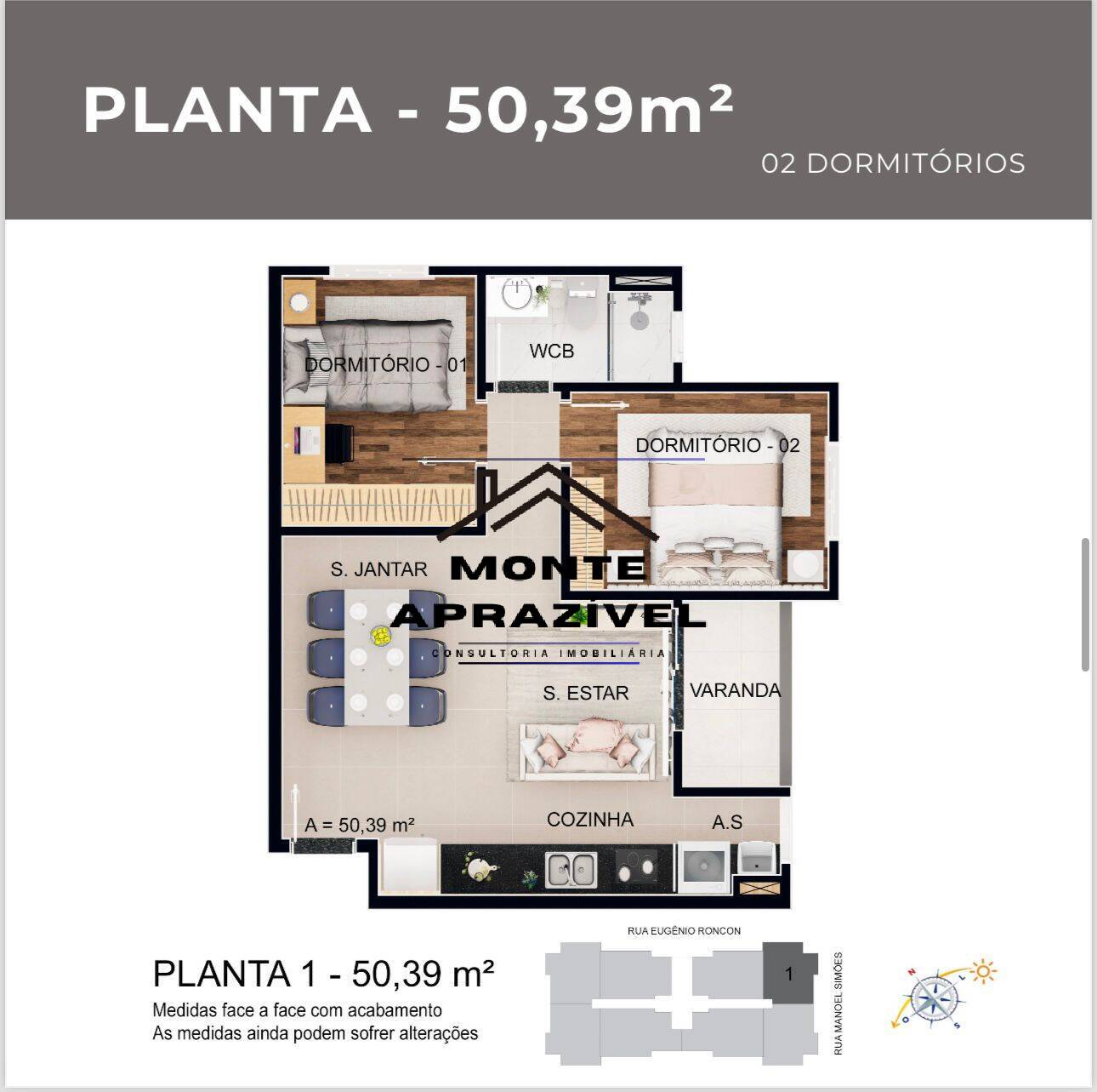 Apartamento à venda com 2 quartos, 57m² - Foto 16